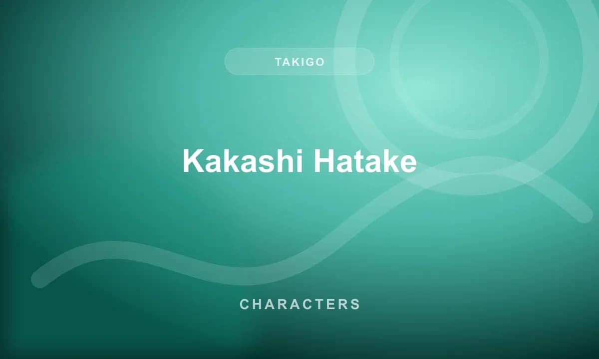 Kakashi Hatake