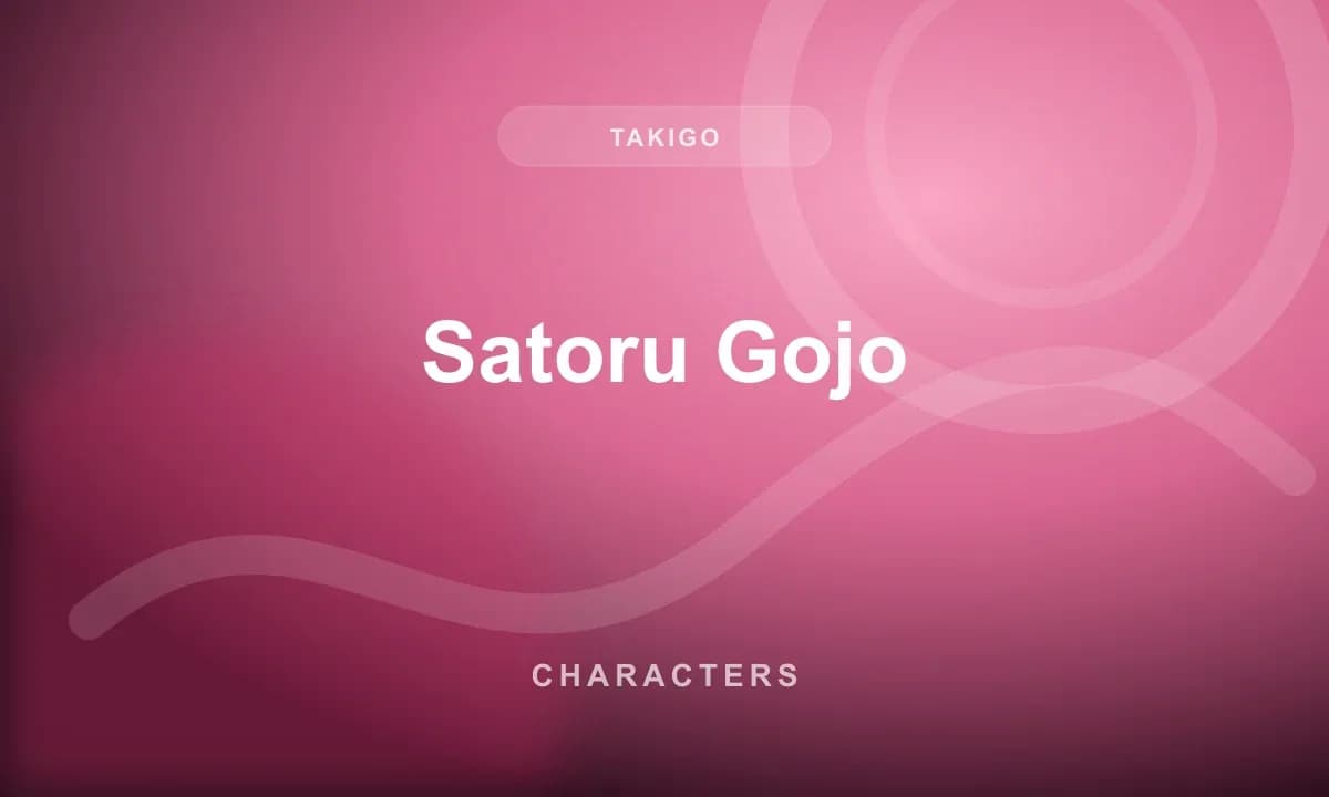 Satoru Gojo