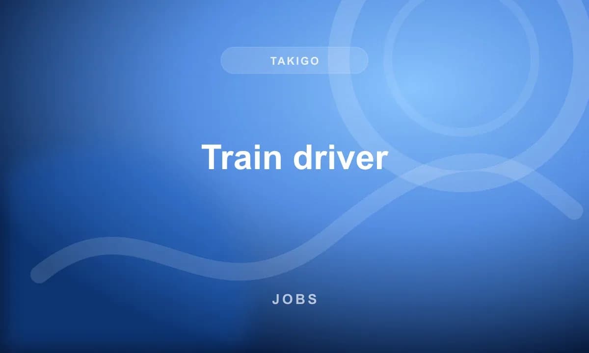 Train driver