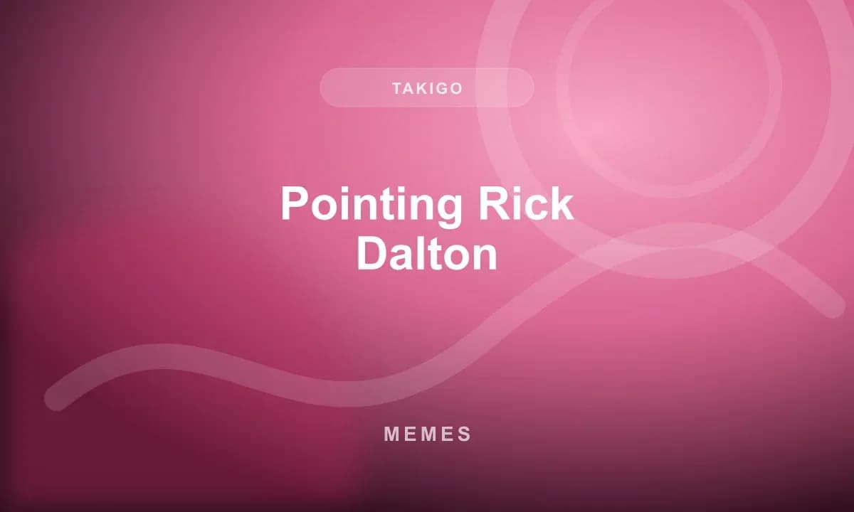 Pointing Rick Dalton