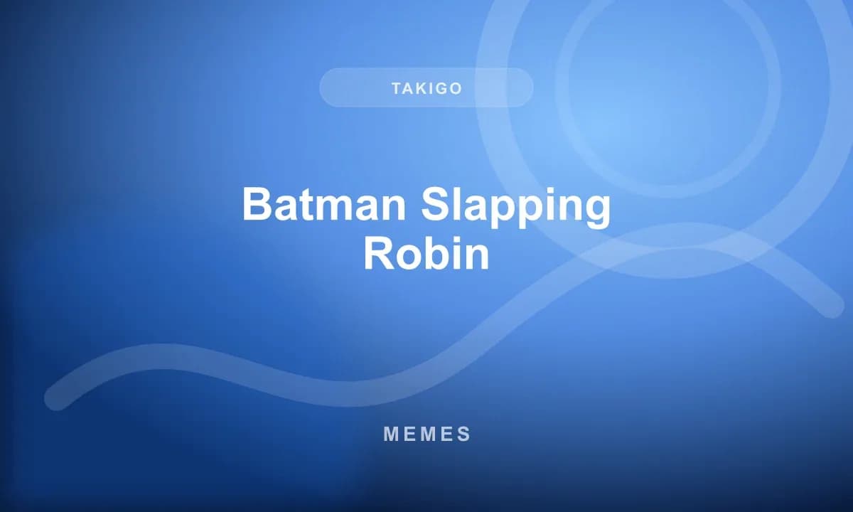 Batman Slapping Robin