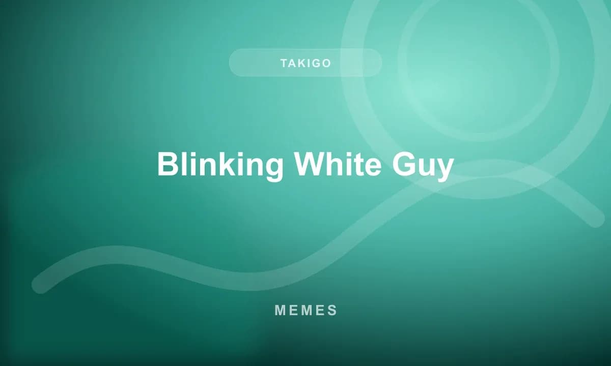 Blinking White Guy