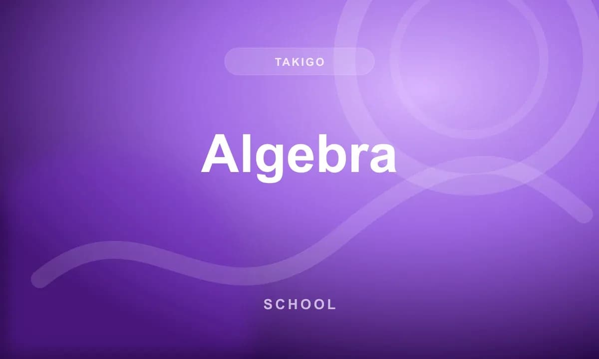Algebra