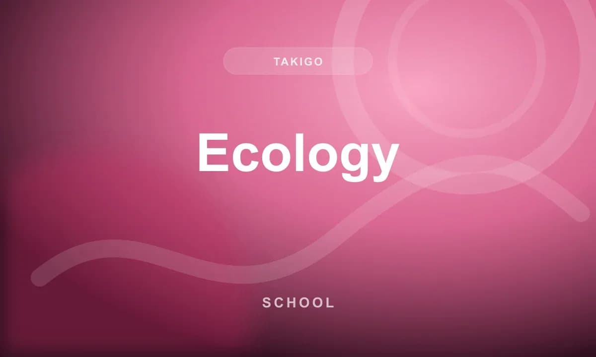 Ecology