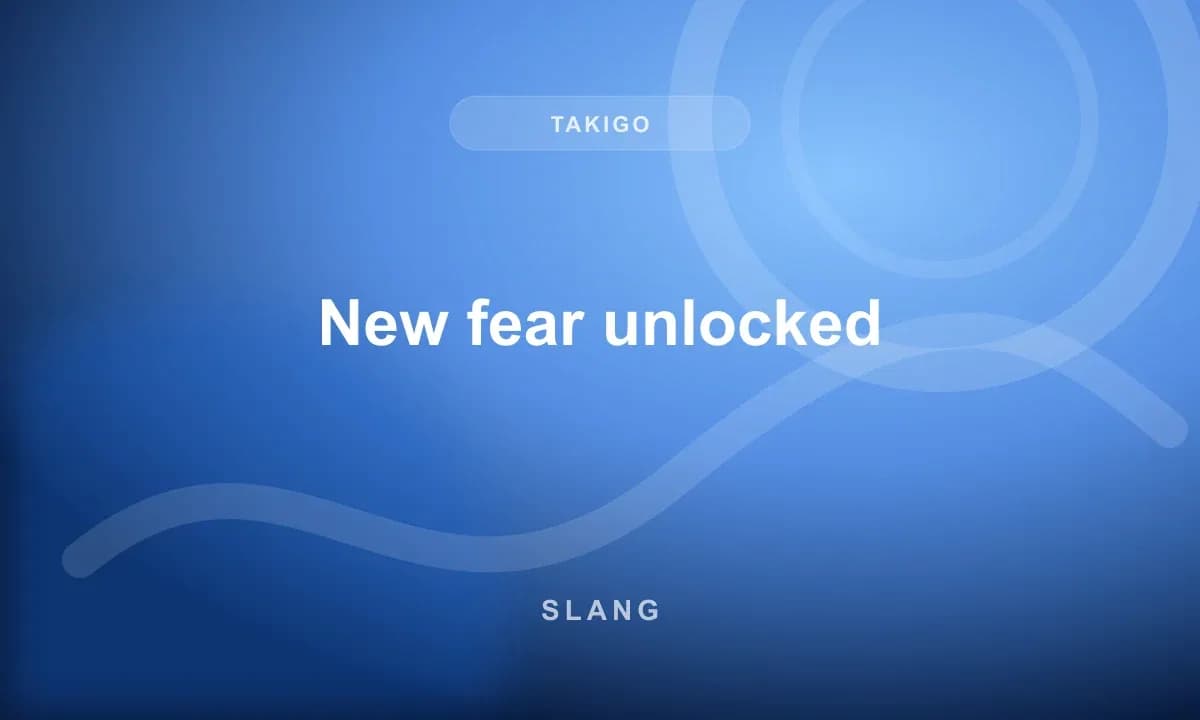New fear unlocked