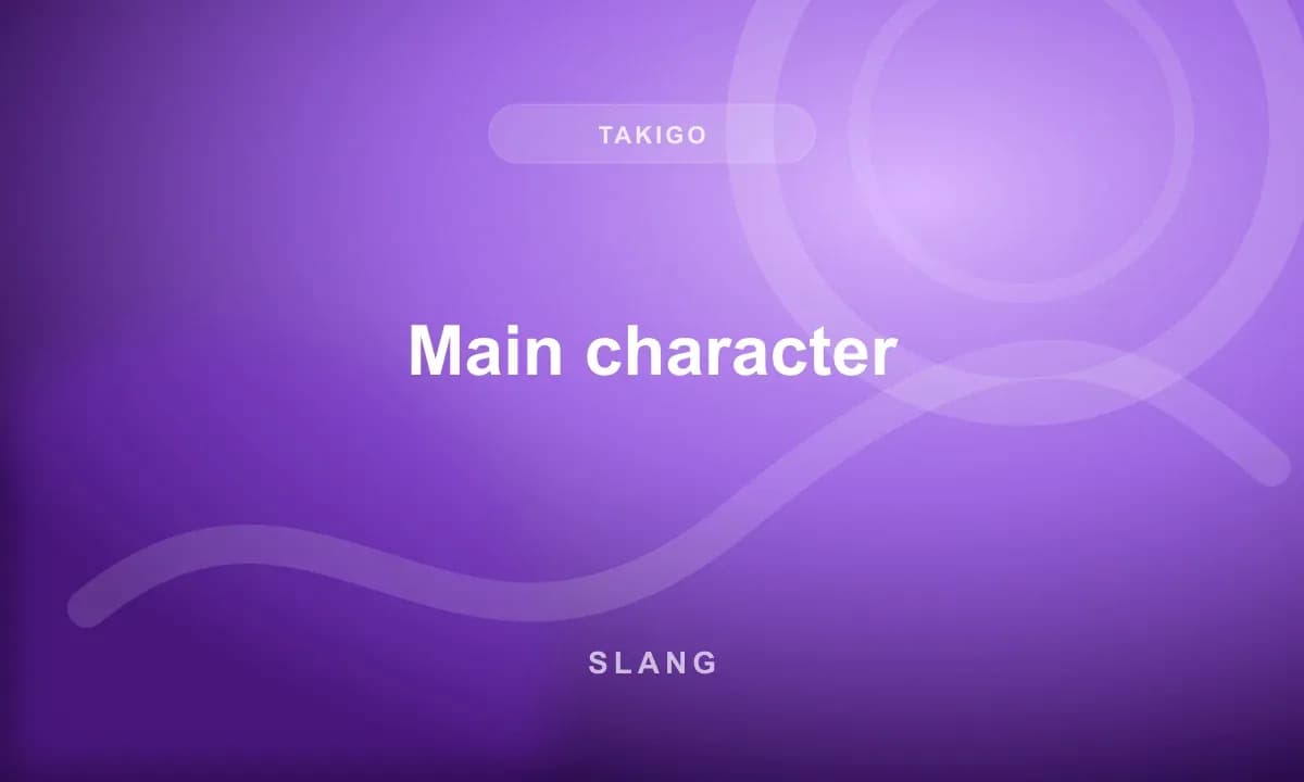 Main character