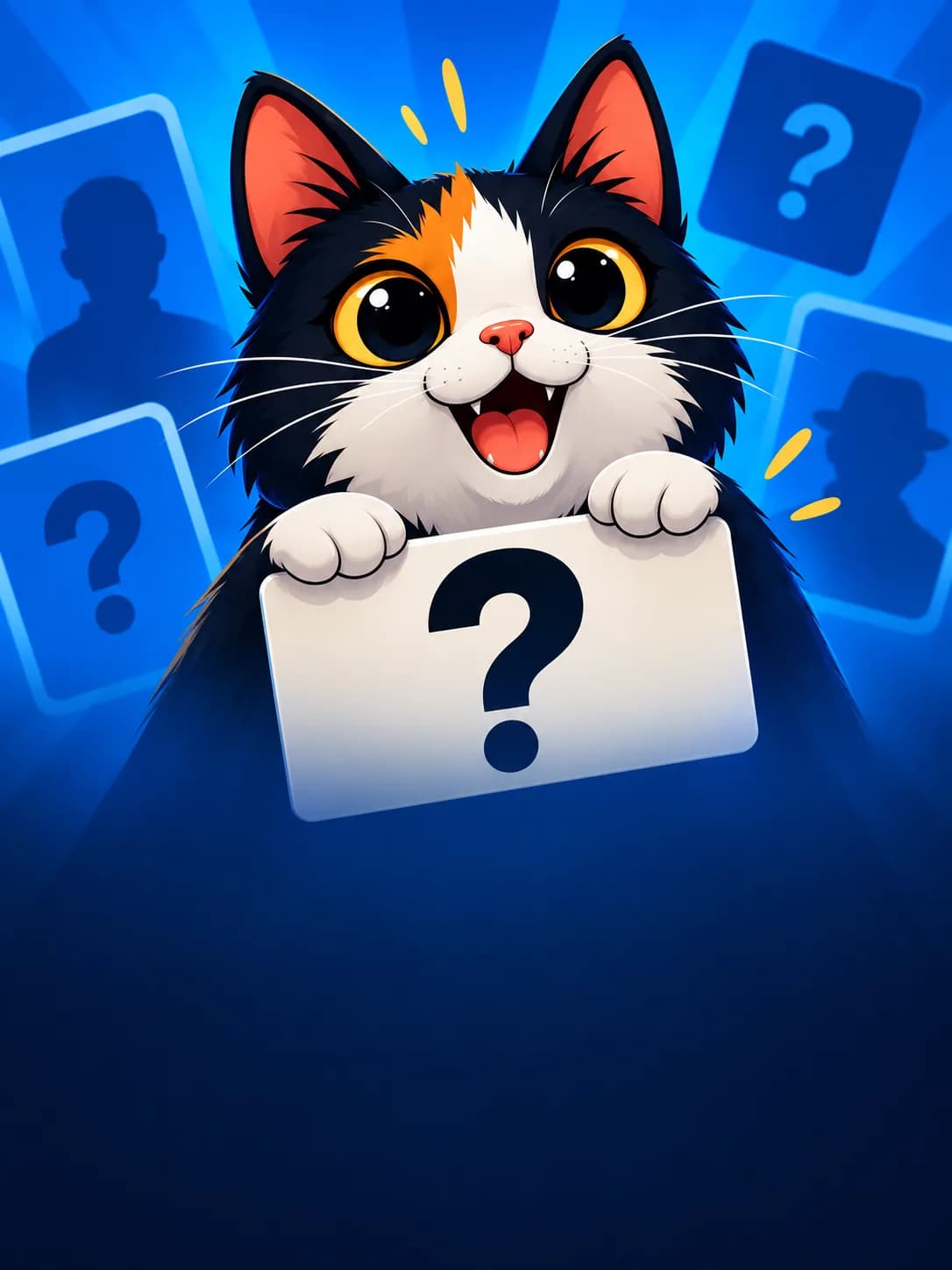 Who am I? game illustration